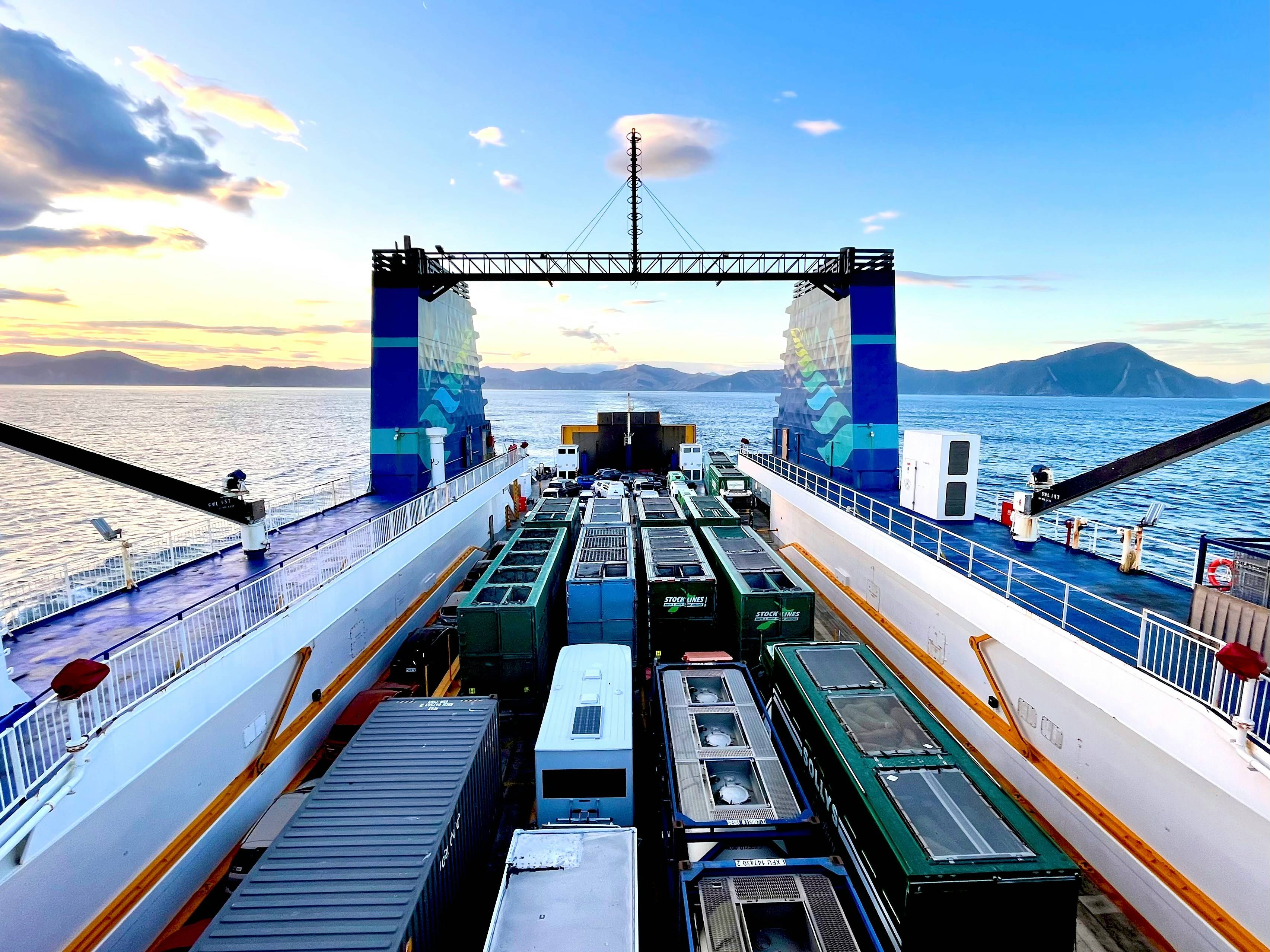 Multimodal Freight cargo handled by the Bromley Logistics operations team