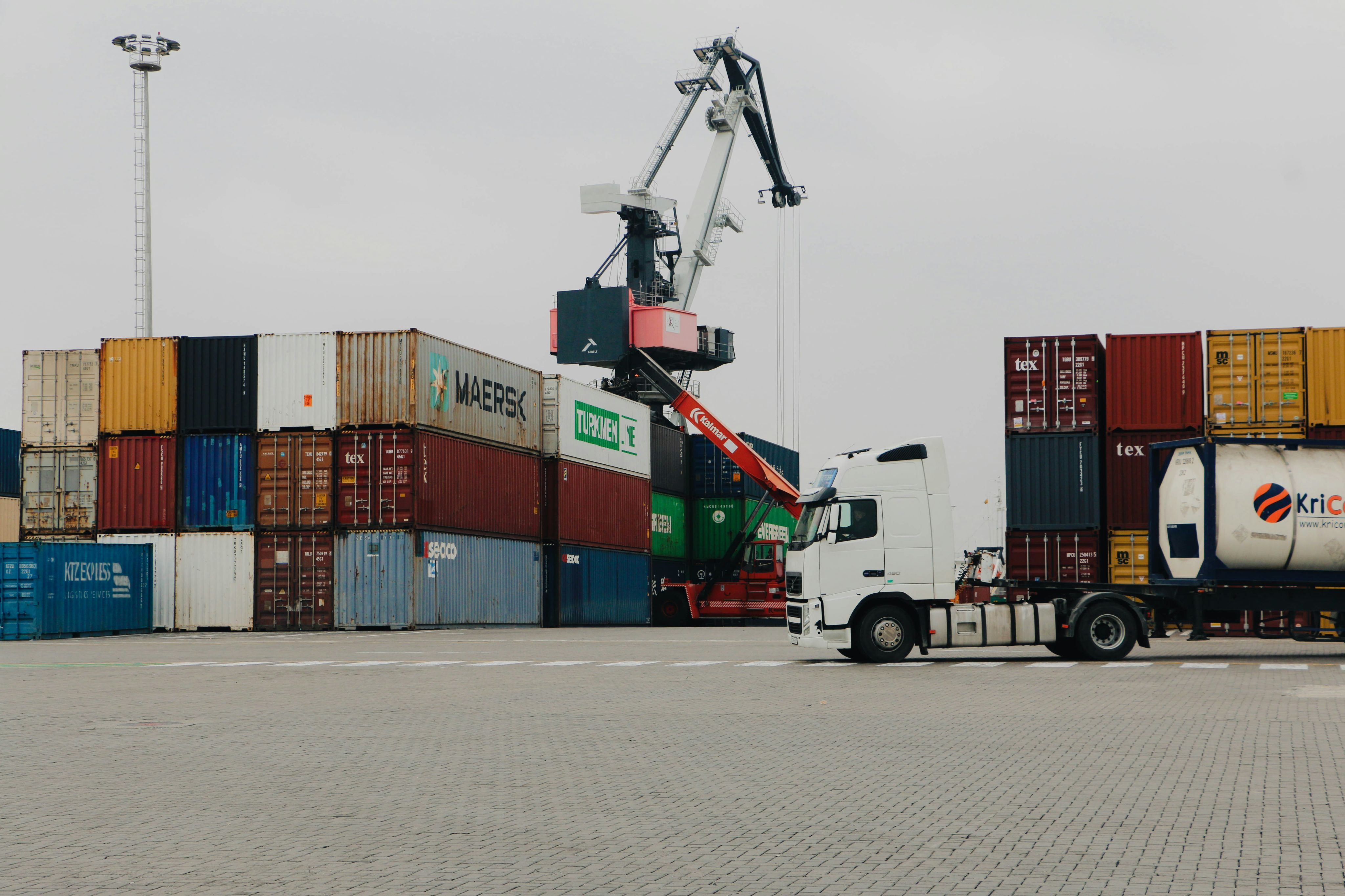 Distribution cargo handled by the Bromley Logistics operations team