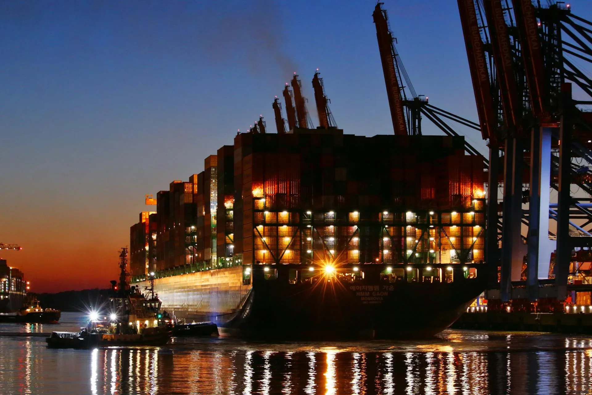 Sea freight vessel operations representing the structural levers behind lower landed cost