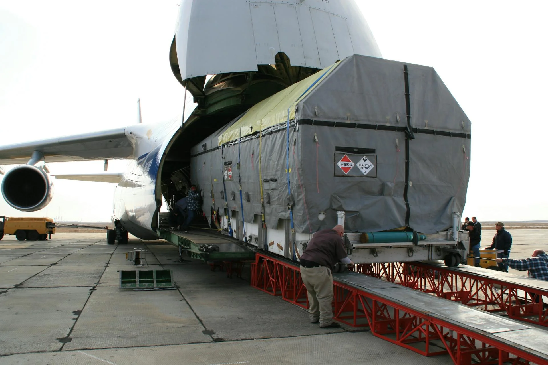 Oversized energy project equipment engineered for transport