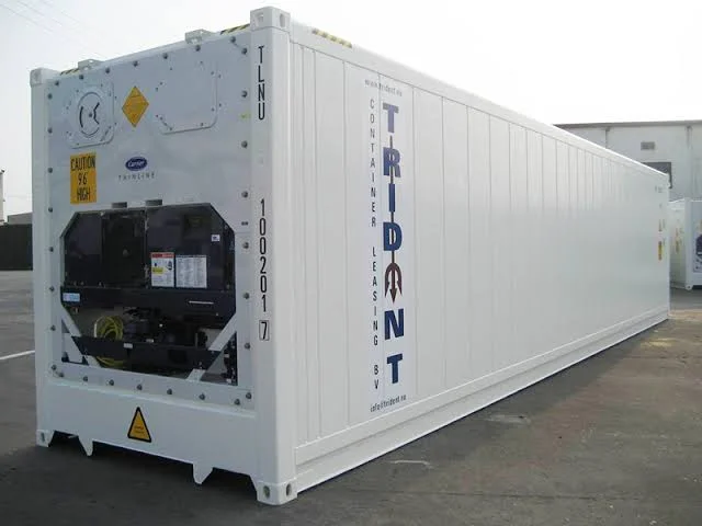 Reefer containers protecting perishable agricultural exports